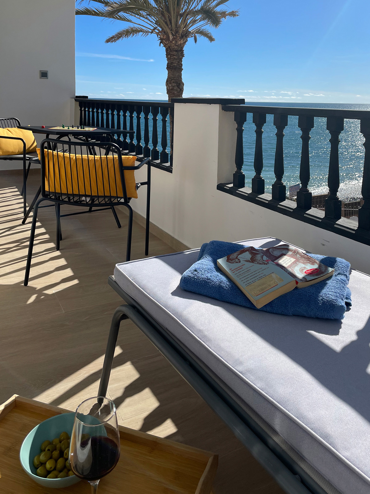 BI:JU Gran Canaria Ferienwohnung Balkon