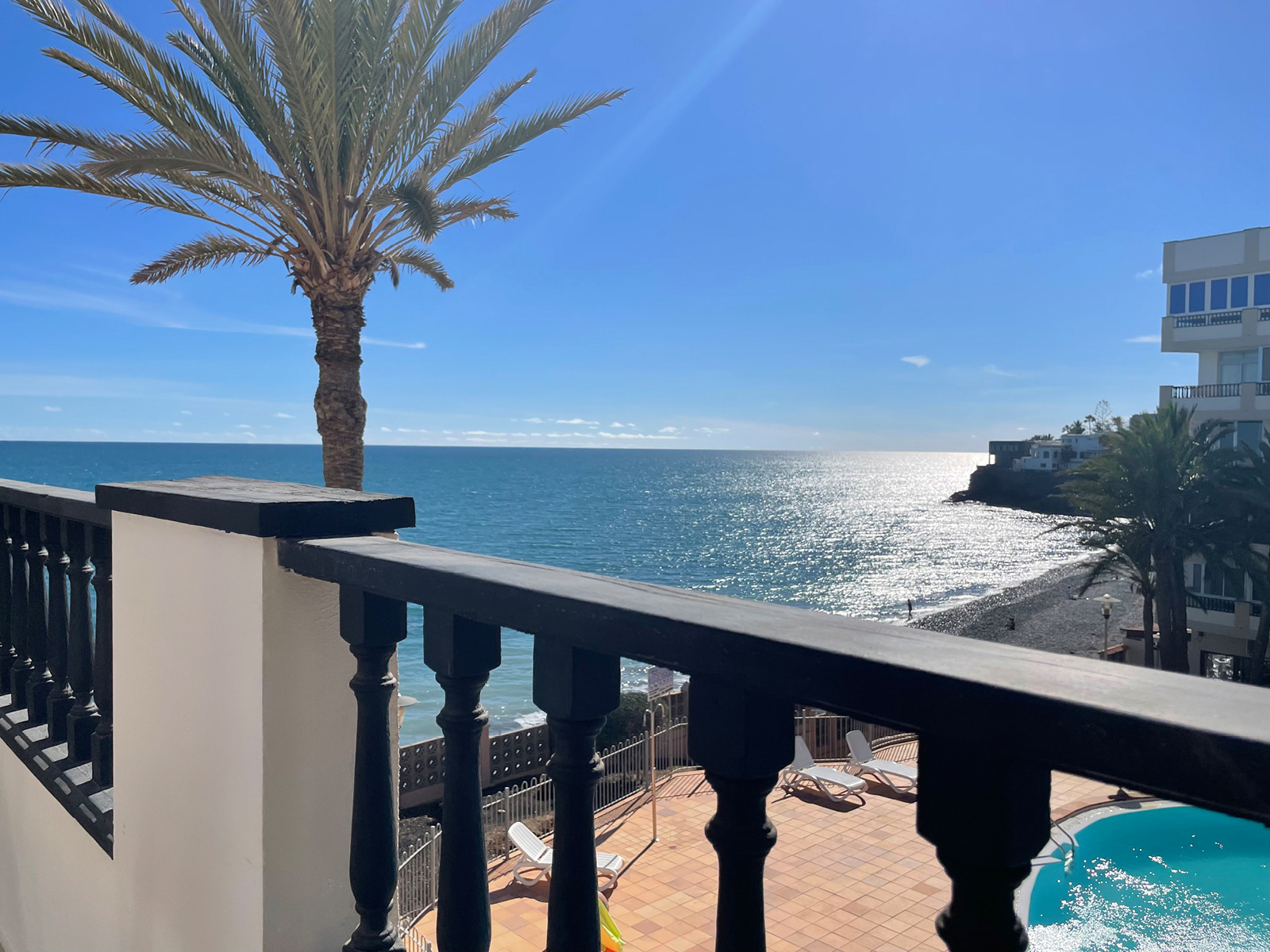 BI:JU Gran Canaria Ferienwohnung Balkon