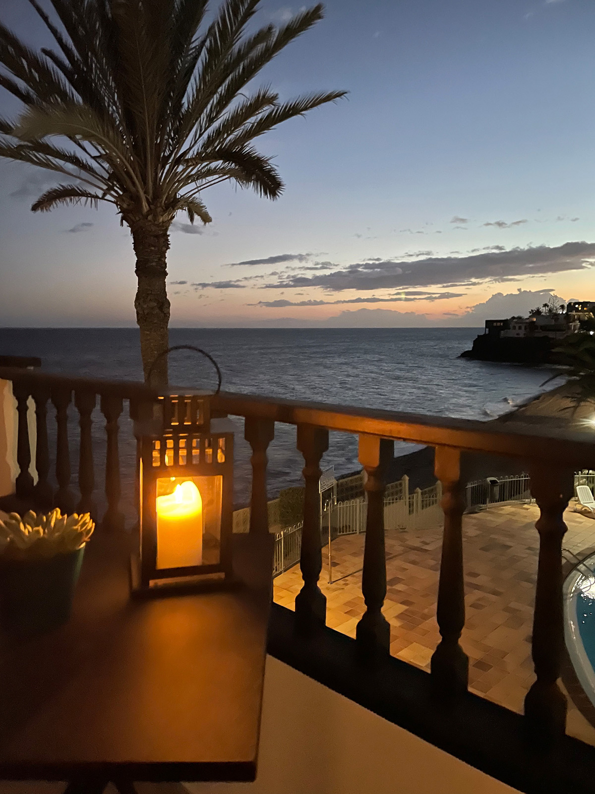 BI:JU Gran Canaria Ferienwohnung Balkon